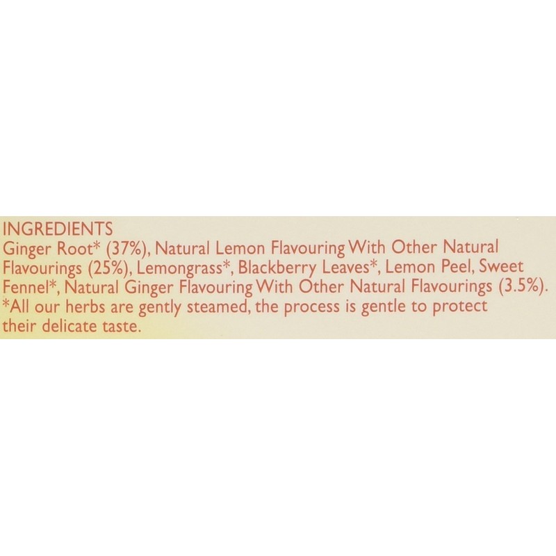 Twinings Tea Lemon and Chinese Ginger Tea, 20 ct
