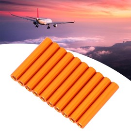 10pcs M3x30mm Aluminum Bolt Fixing Rods for Aircraft Quadcopter Orange Round Spacer