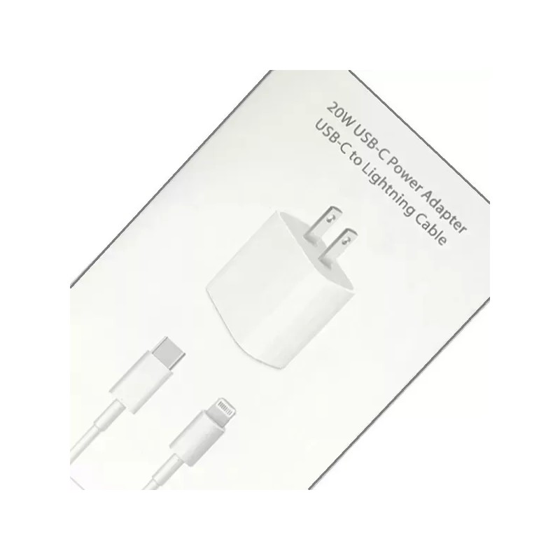 Eco R. Combo Set Cargador Celular Carga Rápida Cubo +