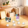 BLMHTWO 50 Pcs Card Stands Acrylic Card Stands Table Sign