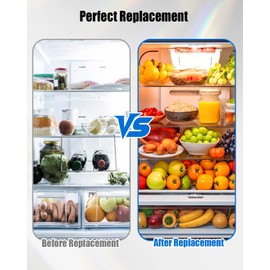 HUFEWU W10350564 Refrigerator Compressor Capacitor Fit for Whirlpool Maytag Running Capacitors, Refrigerator Start Relay Device Replace 2683570 AP6020176 PS11753490, 1PCS