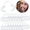 30-Pack Dental Cheek Retractor, Professional Autoclavable Mouth Opener Retractors, 100%