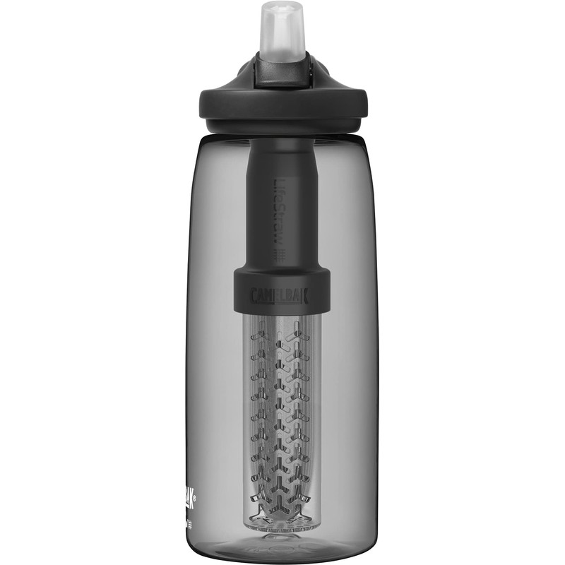 Camelbak Eddy+ 32Oz, Filtered By Lifestraw, Charcoal
