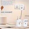 Replacement Plug 2 Prong, Extension Cord Replacement Male Power Plug,