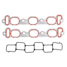 DNJ IG1150 juego de juntas de colector de admisión compatible con Chrysler Pacifica 2004-2011 3.5L-4.0L V6 SOHC 24V 215cid