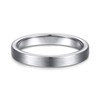TRUMIUM 3mm Thin Tungsten Wedding Ring Band for Women Men