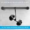 2 Pack 32 Inch Grab Bars for Bathtubs and Showers,