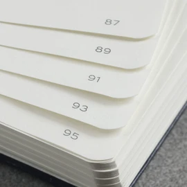 LEUCHTTURM1917 372931 Notebook 411 Medium (A5), Hardcover, 411 Numbered Pages, Black, Dotted, More Thoughts, More Ideas, More Memories, More Pages