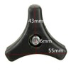 Powerful Tools Universal Lawnmower Wing Nut and Handle Bolt Suitable