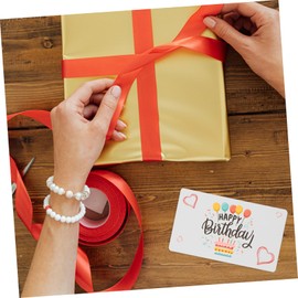 Tofficu 3pcs Retro Kraft Memo Pads Blank Greeting Cards for Crafts Message Cards Vintage Design Postcards for Notes Student Projects and Personal Messages