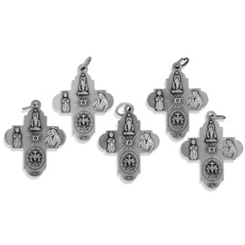 Venerare Traditional Catholic Four-Way Medal - Pack of 10