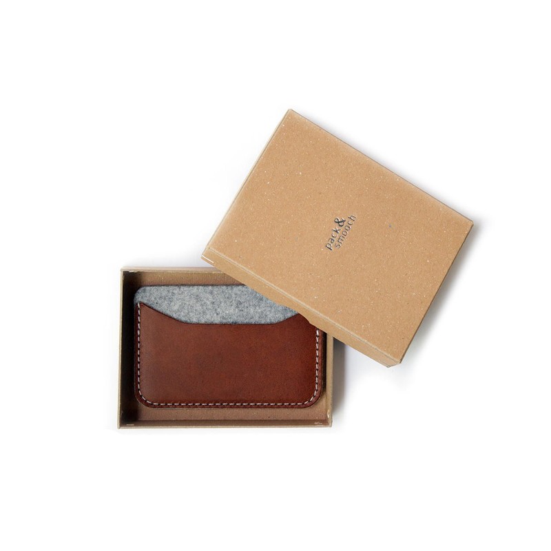 Pack & Smooch Card Holder Wallet-KESWICK- 100% Merino Wool Felt,
