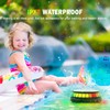 EMPERSTAR Floating Speaker for Pool with Colorful Lights, IPX7 Waterproof