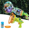 Bubble Gun Bubble Machine Dinosaur Bubble Blower Toy for Kids