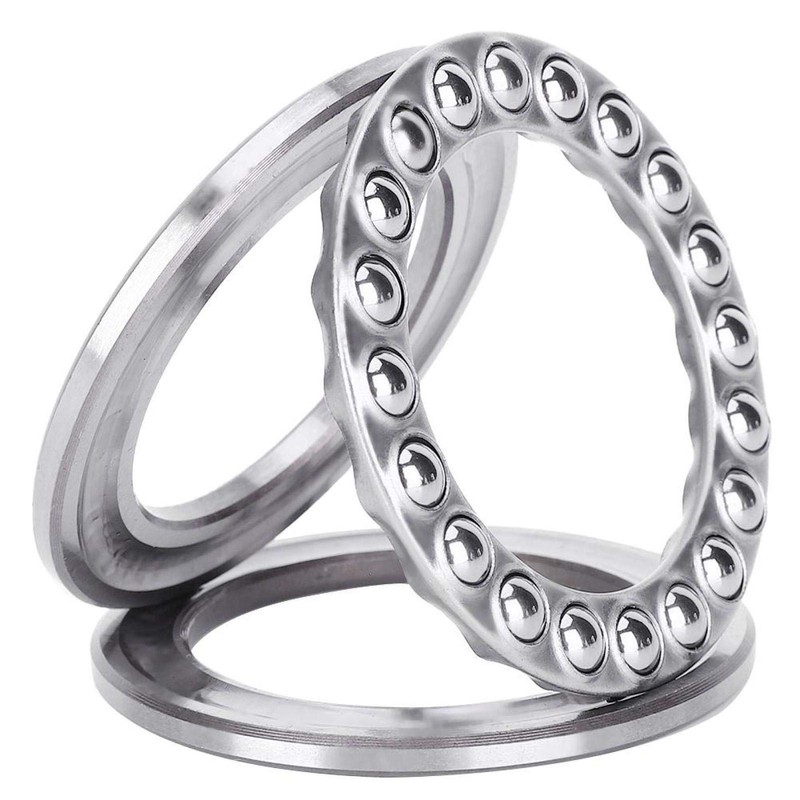 PUSOKEI Pack of 5 Thrust Ball Bearings, 40mm x 60mm