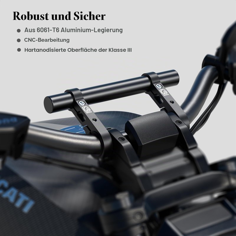 BRCOVAN Aluminium Alloy Handlebar Extension with 200 mm Long Cross