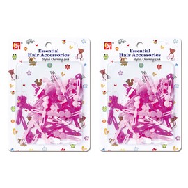 Hair Clips Barrettes Colorful Pairs Head Pins Accessories for Kids Children Girls Toddlers Women All Ages (Valentine)