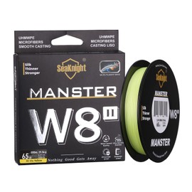SeaKnight W8 II 8-Way Fishing Line Braided Salt Water 150 m / 300 m / 500 m PE Braided Fishing Line 8 Strands Carp Fishing Line Trout 15-100 lb