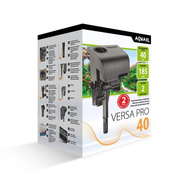 Aquael Versa Pro 700 - Hang On Back Filter For