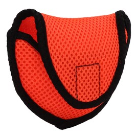Mallet Putter Protector Bag, Woven Head Cover Protector Bag Durable Compact Portable for Protecting Club(orange)