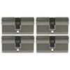 4x Cylinder Lock Keyed Alike 70 mm PZ 35/35 mm
