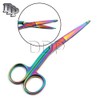 DDP MULTI TITANIUM COLOR RAINBOW KNOWLES BANDAGE SCISSORS 5 1/2"