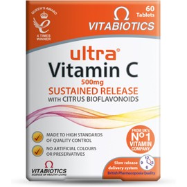 Vitamin C Tablets with Bioflavonoids - 60 Tablets, Vitabiotics Ultra