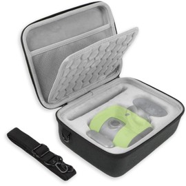 Yudylg Portable Carrying Case for XbotGo Chameleon, Hard Shell Protective Camera Case, Precision‑Cut EVA & High‑Density Oxford Fabric, Waterproof, Dustproof, Shockproof with Velvet Lining & Strap