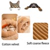 Miocololy Cat Winter Sleeping Bag, Comfortable Soft Warming Durable Pet