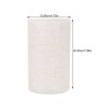 OSALADI Drum Lampshade E27 Beige Linen Cylinder Lampshade Spider Construction