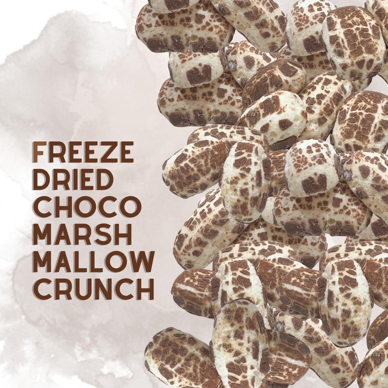 PinkeySmile Choco Marshmallow Crunch Freeze-Dried Candy 2.5 oz – Light
