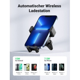 UGREEN Qi Wireless Car Charger 15 W