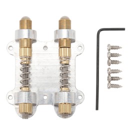 Double Tremolo Bridge Stabilizer Electric Guitar Floating Tremolo Stopper Stabilizing Device with Mounting Screws