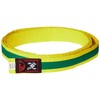 Karate Belt, Yellow, Green Middle Stripes, Judo Belt, Taekwondo Belt