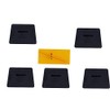 AE Quality Tools 6PC 4" Black Hard Card Set and
