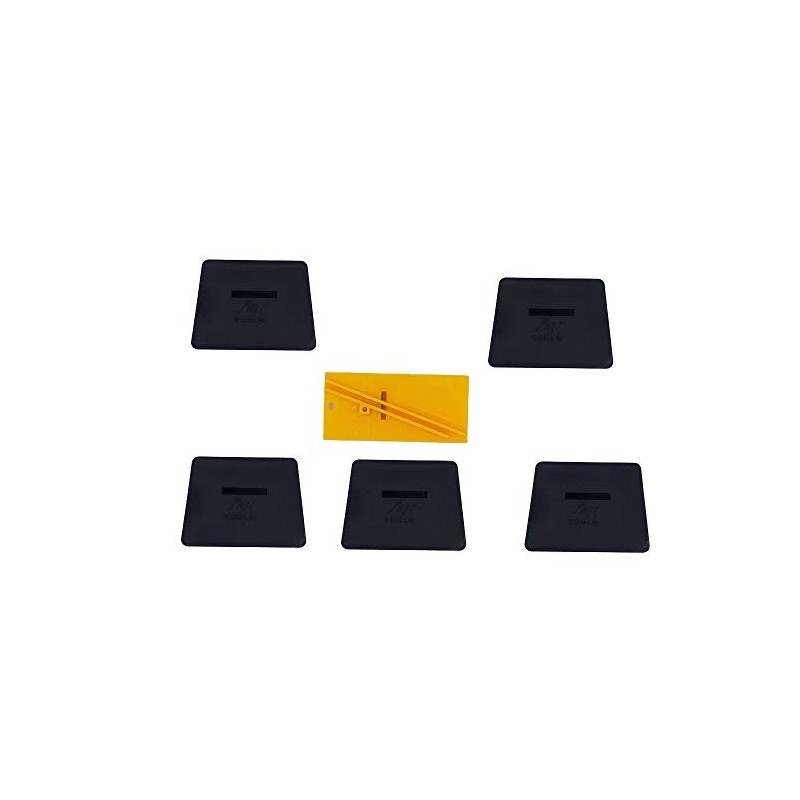AE Quality Tools 6PC 4" Black Hard Card Set and