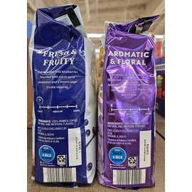 Barissimo The Coffee Expert Wild Blueberry Crumble & Honey Lavender Light Roasted Ground Coffee 12oz 340g (Two Bags)