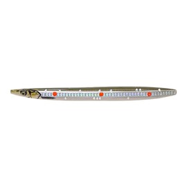 Savage Gear Seatrout Fishing 3D Line Thru Sandeel, Sea Trout Blinker of 15g-23g, Mefo Blinker, Coastal Blinker, Sand Eel Bait (LS Sandeel Ghost, 15g)