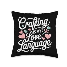 Cardmaker Scrapbooking Cardmaking Kits for Adults Card Lover Throw Pillow