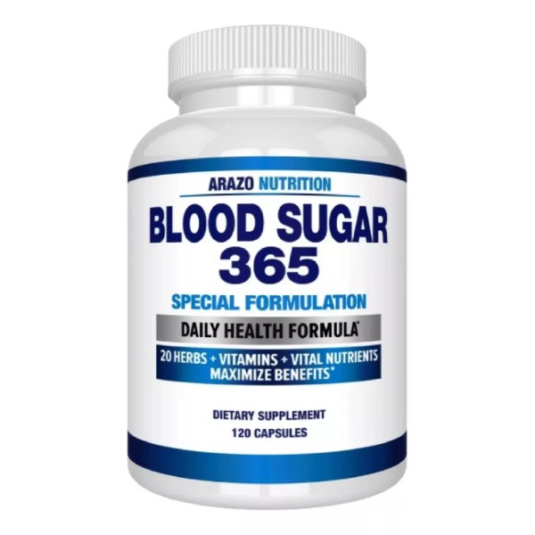 Arazo Nutrition Control Azúcar Glucosa Insulina Americano (120) Cápsulas *
