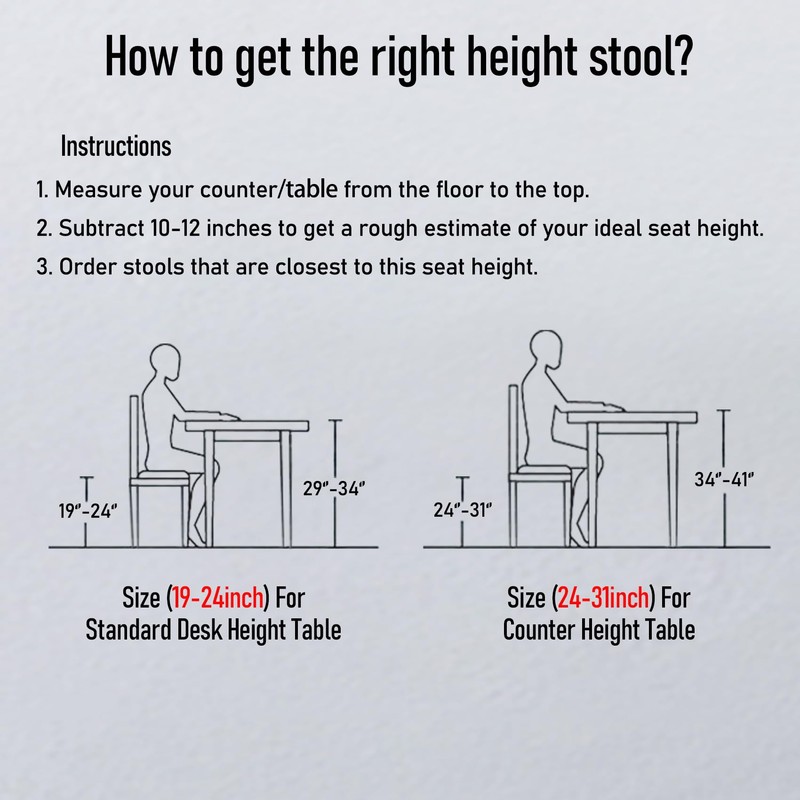 CoVibrant Wide Rolling Stool with Locking Wheels Footrest Adjustable Height