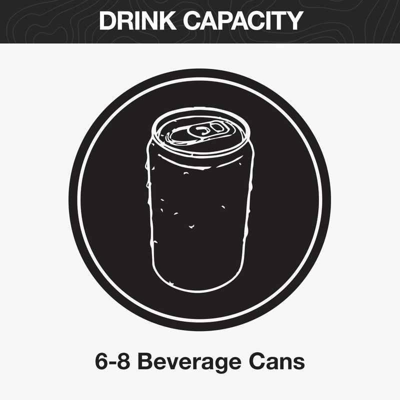 Pelican 8 Quart Personal Lunch Box Cooler (Hunter Green/Tan)