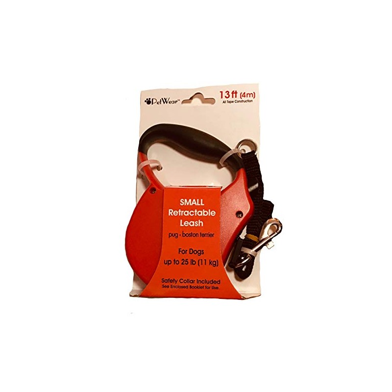 Small Retractable Leash & Safety Collar