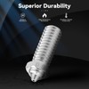 2 PCS Qidi X-Max 3 Bimetal 0.6mm Nozzle Made of