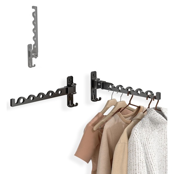 Dr.DJ Wall Hanger for Clothes, Coat Hanger Wall Mounted Matte