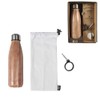 CMP Isothermal Flask Set with Floral Design, Metal-Stainless Steel
