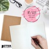 Better Office Products Kraft Notebooks with Lined Paper, 24 Pack,