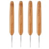 YFFSFDC Hair Braiding Dreadlock Braiding Tools Crochet Hooks Soft Touch