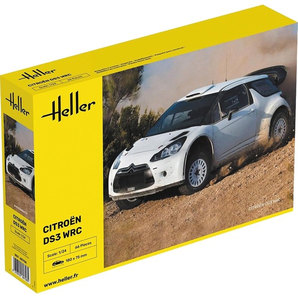 PLATZ HE80758J 1/24 Citroen DS3 WRC Special Edition Plastic Model