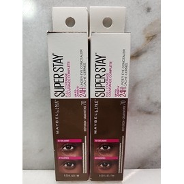 Maybelline New York Lot Of2-Maybelline Super Stay Full Coverage UnderEye Concealer #70Deep Cocoa NEW